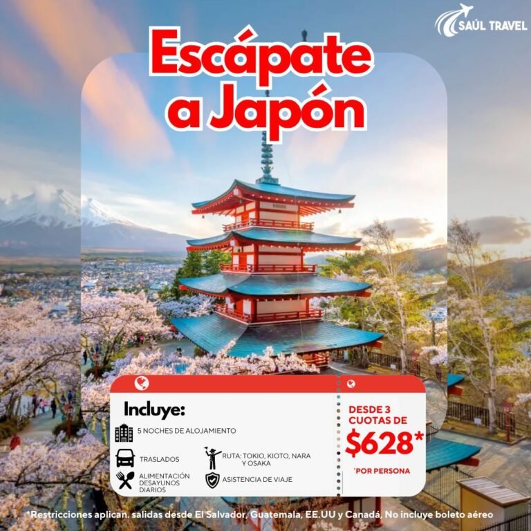 ESCÁPATE A JAPÓN