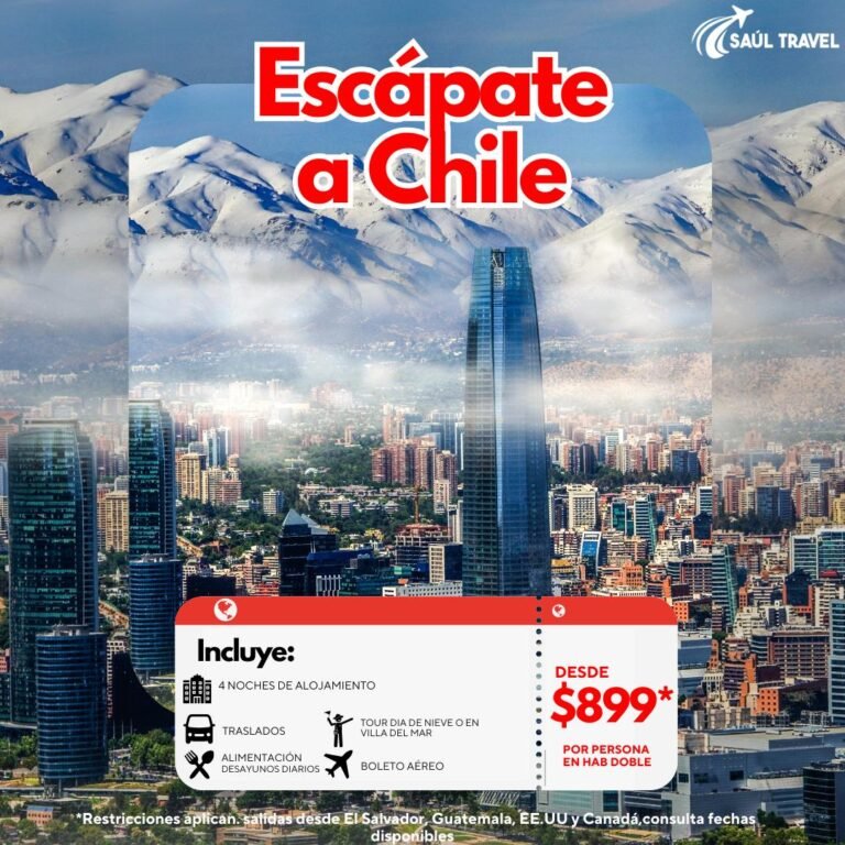 ESCÁPATE A CHILE