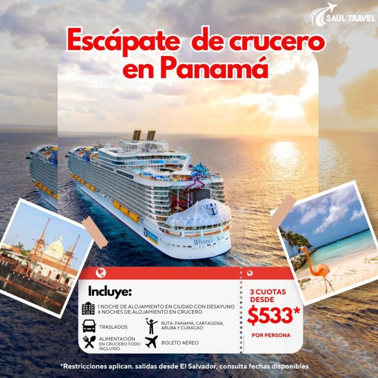 ESCÁPATE DE CRUCERO EN PANAMÁ